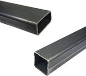 Mild Steel Box Section Square/Rectangular Hollow Section Pipes | 25mm 40mm 50mm x 2.5mm Wall Thickness (60 x 20mm, 50cm)