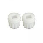 YWJLQH Heavy-Duty Meat Grinder Replacement Gears - Set of 4, White