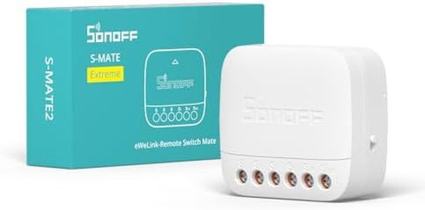 SONOFF S-MATE 2 Smart WIFI Switch Mate, Smart Switch funziona con interruttore della luce intelligente MINIR3/MINIR4/MINIR4M, nessuna soluzione conduttore neutro