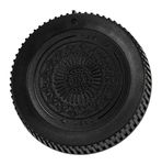Fotodiox Designer Black Rear Lens Cap for Nikon Z Lenses - Compatible with Nikon Z-Mount Lenses and Adapter Mounts (Replaces Nikon Lf-N1 Rear Lens Cap) - Plastic …