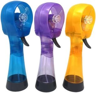 BJPEY Water Misting Fans Portable Personal Handheld Spray Fan Cooling Outdoor Cooler, Pack of 3