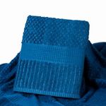 Mush Hearth & Haven Bamboo Towels for Bath Large Size | 450 GSM Bamboo Bath Towel for Men & Women | Soft, Highly Absorbent & Quick Dry | 70 X 140 cms (Steel Blue)