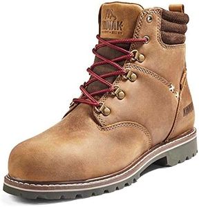 Kodiak Women's Bralorne CT CP WP Industrial Boot, Medium Brown, 6.5 M
