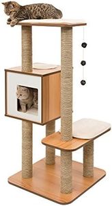 Vesper Cat Furniture, Walnut, V-High Base
