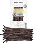 50 Organic Madagascar Vanilla Beans