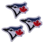 Yerchic 3 Pcs Blue Jays Embroidery Patch Toronto Iron-on Sew On Patches for Clothing Jacket Backpack Jeans Sport Decal Gift 3 Inch