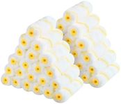 Bates- Paint Roller Covers, 48 pcs, 4" Covers for Paint Roller, 3/8" Nap, Paint Roller 4 Inch, 4 Inch Paint Roller Covers, Covers for Paint Rollers 4 Inch Rollers for Painting Small