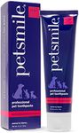 Petsmile Professional Whitening Dog Toothpaste | VOHC Approved Flavored Pet Toothpaste with Plaque Control | Human-Grade Ingredients Clean Teeth & Improves Dental Health (Rotisserie Chicken, 4.2 Oz)