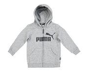 Puma Boy's A-Line Coat (58696703_Medium Gray Heather_116)