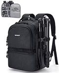 BAGSMART Camera Backpack, DSLR SLR 