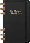 Moleskine 2024 Spiral Planner, 12M, Large, Black, Hard Cover (5 x 8.25)