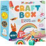 Mumaloo Craft Box for Kids - 10 Cre