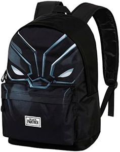 Marvel Black Panther Wakanda-Sac à dos HS FAN 2.0, Noir