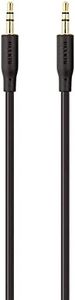 Belkin Câble Auxiliaire avec Connecteurs Plaqués or - 1M - Noir