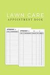 lawn care appointment book: Profess