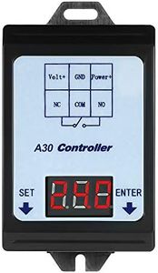 YaSao DC 6~80V Voltage Detection Charging Discharge Monitor Relay Switch Controller with Case