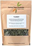 Herbal Teas Australia Organic 'TUMMY' Tea 50gm - Organic Herbal Tea with Peppermint/min 100 cups from every packet