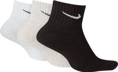 Nike 3 Pack Unisex Adult U NK V CUSH ANKLE Socks, Multicolor, 2–5 UK (34–38 EU)