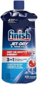 Finish Jet-Dry Liquid Rinse Aid, Dishwasher Rinse and Drying Agent, 23 fl oz, Packaging may vary