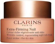 Clarins Extra-Firming Nuit Wrinkle Control, Regenerating Night Rich Cream - For Dry Skin 50ml/1.6oz