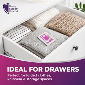 9-Pack Clothes Moth Killer Hangers – Lavender Scent, Wardrobe Protection, 3-Month