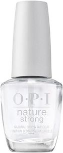 OPI Nature Strong Natural Origin Nail Polish | Clear Gel Like Eco-Friendly Nail Polish Base Coat & Top Coat | Plant Based, Vegan, Cruelty Free