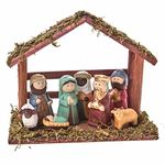 Gisela Graham Childrens Ceramic Nativity Set by Gisela Graham