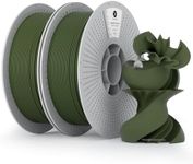kexcelled Matte PLA Filament 1.75mm，Matte Olive Green PLA 3D Printer Filament Bundle 1kg Spool(2.2lbs),Pack of 2, with +/-0.03mm Accuracy,Upgraded Tangle-Free Winding for Most FDM Printers