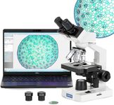 OMAX - M82E 40X-1000X Lab LED Binocular Compound Microscope with Double Layer Mechanical Stage