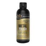 UNIWAX METAL POLISH AND CLEANER 250ml For Chrome, Copper, Brass, Bronza, Gold, Nickel and Stainless Steel.Metal polish/chrome/stainless steel/nickel/copper/brass polish 250ml