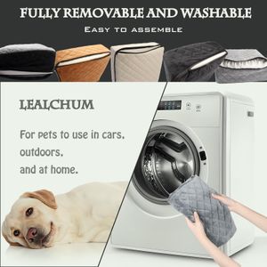 Lealchum Dog Car Booster Seat, Medium – Pet Travel Safety Carrier