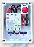 Kenbrook Solar ACDB Single Phase Inbuilt AC MCB 32A, AC SPD 320V & Indicator 1kW - 7kW (1Ph 32A IND)