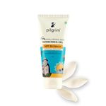 Pilgrim 1% Hyaluronic Acid Sunscreen Gel | Sunscreen SPF 50 +++ for men and women with Korean White Lotus | Broad spectrum, Non-greasy, No white cast & Prevents Tanning | All skin types | 50 gm