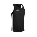 Adidas Base Punch Boxing Vest Perfect for Boxing, Fitness and Boxing Related Workouts Sleeveless; Scoop Neck Vest Made with Lightweight, Stretchable Material