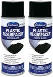 Eastwood Plastic Resurfacer Matte Black Aerosol Spray Paint UV Resistant 11 oz | 2 Pack