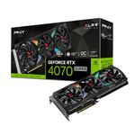 PNY GeForce™ RTX 4070 SUPER™ 12GB XLR8 Gaming VERTO™ EPIC-X RGB™ Overclocked Triple Fan DLSS 3