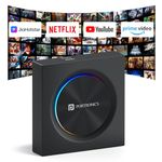 Portronics Tune Prime CarPlay & Android Auto Adapter, Stream YouTube, Netflix, JioHotstar on Car Screen, Converts Wired to Wireless, Qualcomm Octacore Snapdragon, Built-in GPS, 4G SIM Slot, 4GB + 64GB