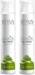 Lotus Herbals WhiteGlow Skin Whitening And Brightening Gel Cream| Hydrates, Removes Dark Spots And Tanning, Gives Radiant Glow | With Niacinamide | Face Cream For Men And Women| All Skin Types | 75g Pack of 2
