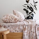 Alice Flannelette Sheet Set Double