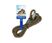 Cesar Millan Slip Lead Leash™ - Slip Collar Training Lead Gives You Greater Control and The Ability to Make Quick and Gentle Corrections (Regular, Black/Tan)