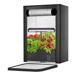 Wishrun Protective Tent for Aerogarden-Hydroponics Garden Accessories for Hydroponic Growing System-Blocks Excess Glare & Keep Your Pets Away from Your Plants, Compatible with IDOO, QYO, LYKO