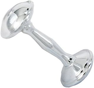 Stephan Baby Silver Plated 4" Keepsake Rattle