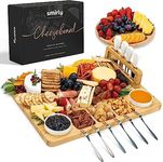 SMIRLY Charcuterie Boards Gift Set: