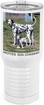 Personalized 20oz White Stainless Steel Tumbler with Your Custom Photo, Logo or Design Dye
