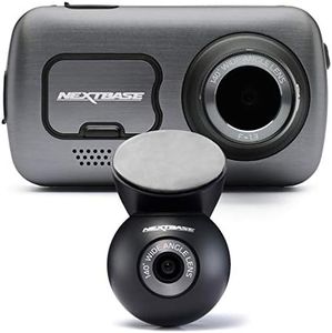 Nextbase 622GW Dash Cam Front and Rear Camera- Full 4K/30fps UHD Recording in Car Camera- WiFi Bluetooth GPS- Slow Motion 120fps- What3Words- Polarising Filter Built-in / 360 Dual Viewing