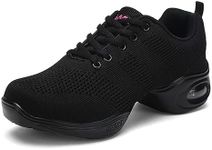 SECHRITE Womens Jazz Dance Sneakers