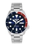 Seiko Analog Blue Dial Men's Stainless Steel Watch-SRPD53K1