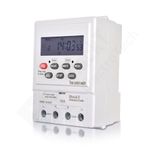 Blackt Electrotech BT41D6 230V 30Amps Digital Programmable Timer Switch | DIN Rail Mounted | 16 On/Off Programs | Daily/Weekly Cycle | Heavy Duty for Industrial & Home Use