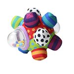 Developmental Bumpy Ball Toy,Help Develop Motor Skills and Brain Nerves, Soft Touch Toys for Babies from Newborn to 3 Years Old 6.7"