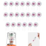 20 Pack Gas Lantern Mantles, Kerosene Lamp Mantles, Paraffin Mantles, for Picnics High Temperature Pressure Lamp Mantles Gas Camping Light Mesh Drawstring Pressure Lamp Mantles Dual Head